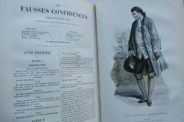 MARIVAUX OEUVRES DE MARIVAUX - THEATRE COMPLET 1878 – Image 10