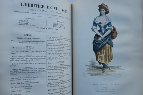 MARIVAUX OEUVRES DE MARIVAUX - THEATRE COMPLET 1878 – Image 6