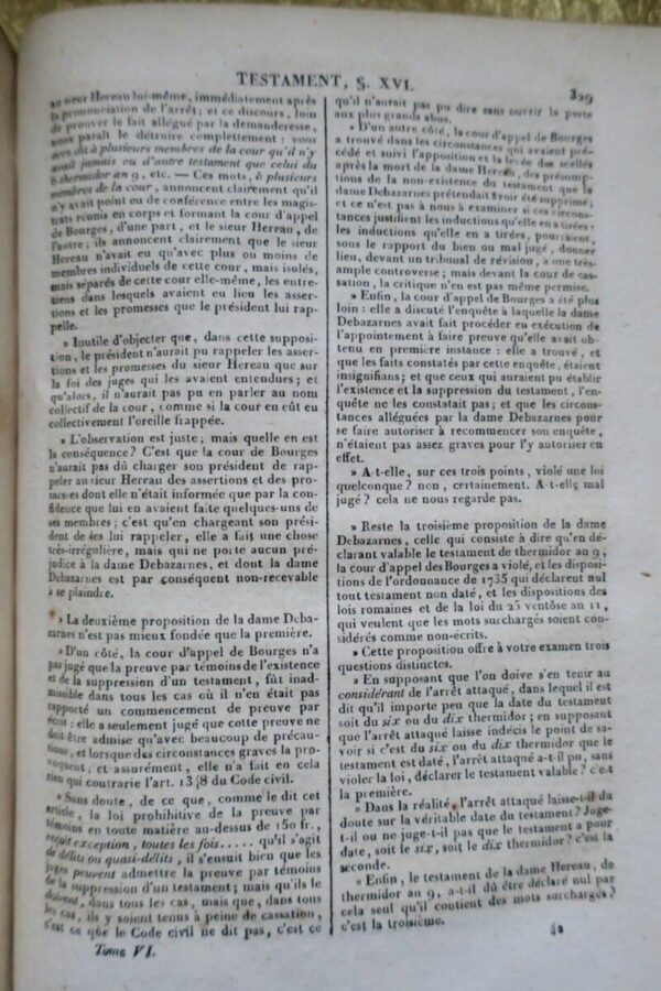 MERLIN M. Recueil Alphabétique des Questions de Droit 1820 – Image 3