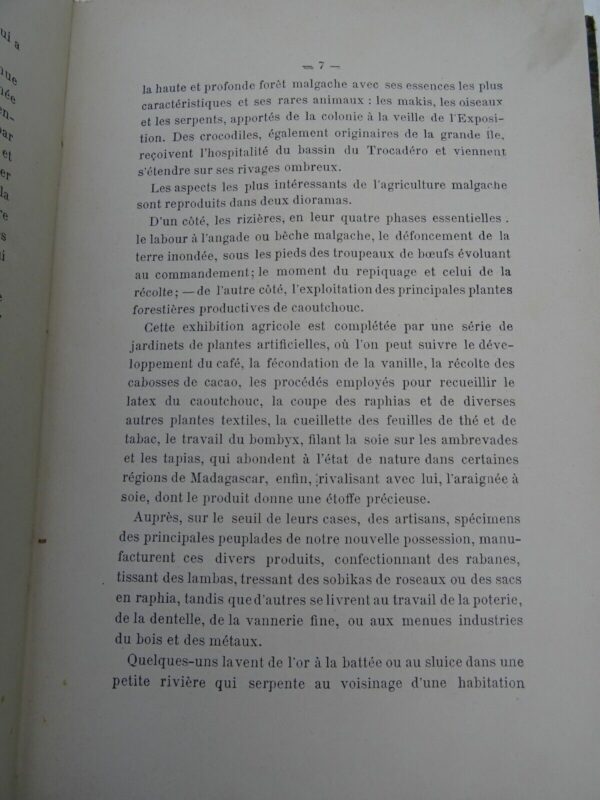 Madagascar exposition universelle de 1900 colonies et pays de protectorats – Image 10