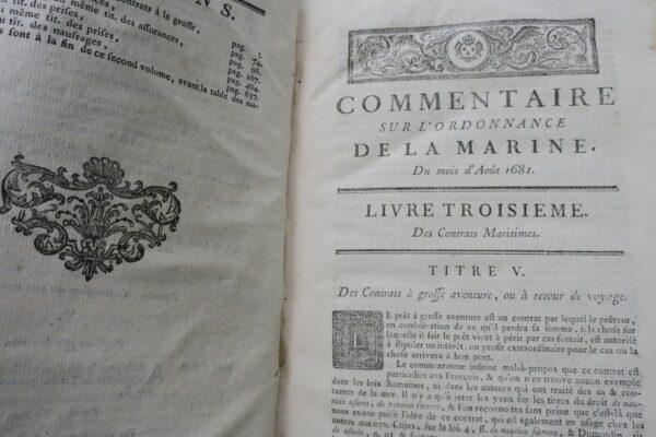 Marine NOUVEAU COMMENTAIRE SUR L'ORDONNANCE DE LA MARINE 1681 – Image 8