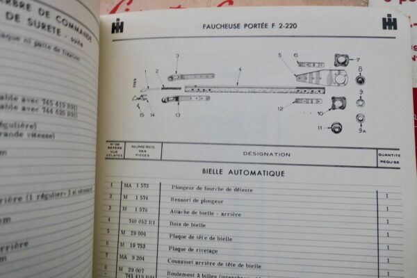 Mc Cormick FAUCHEUSES livrets d'entretien – Image 16