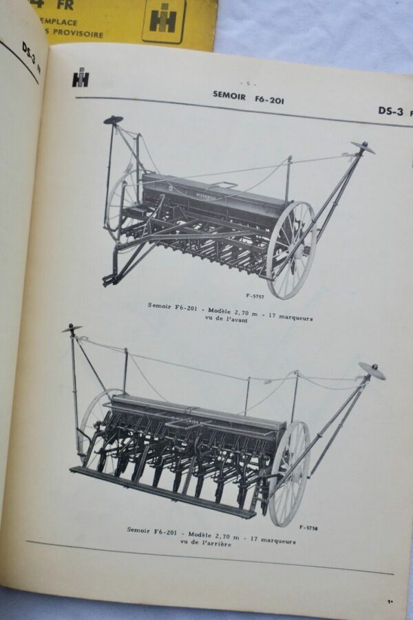 Mc Cormick SEMOIR catalogue pièces – Image 14