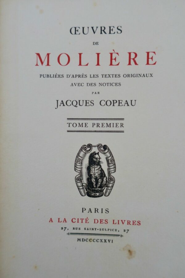 Molière Publiées daprès les textes originaux – Image 3