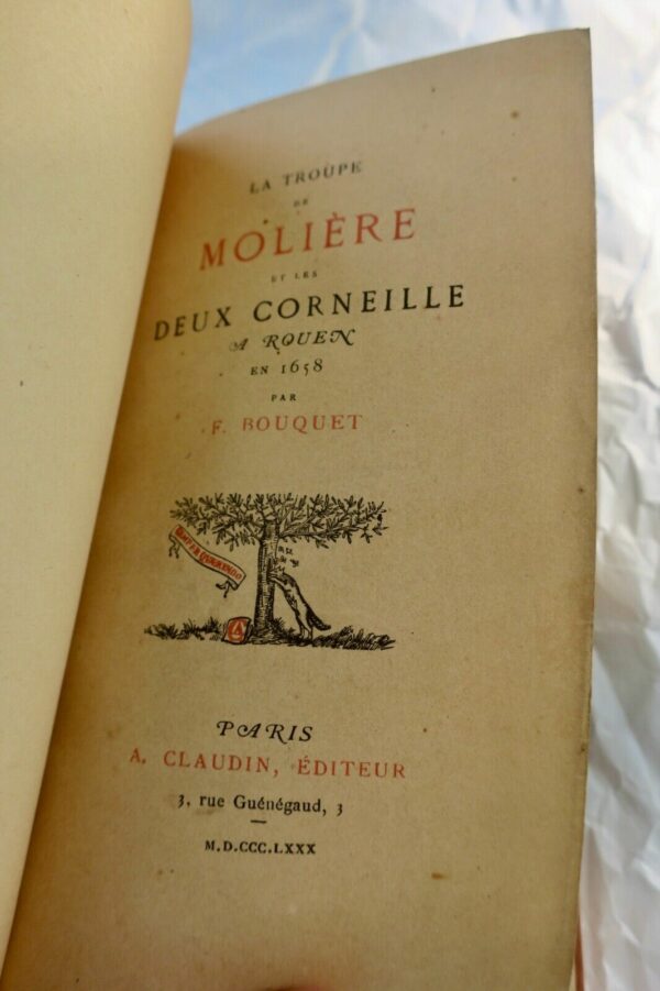 Molière Troupe de Molière et les deux Corneilles a Rouen en 1658 – Image 4