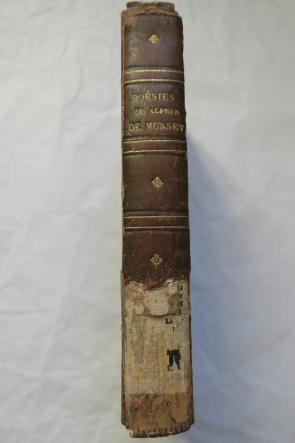 Musset Poésies complètes. Contes d'Espagne et d'Italie 1840 EO