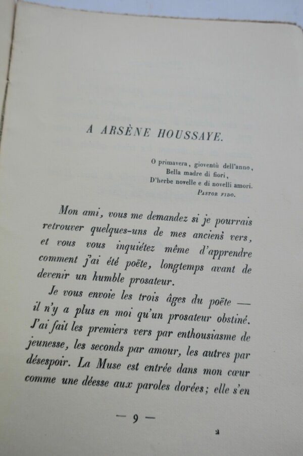 Nerval, Gérard de Poésies. Odelettes, les chimères, chansons et vieilles ballade – Image 4