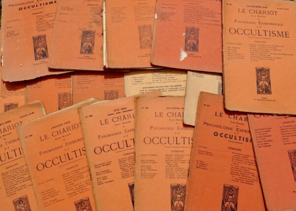 Occultisme LE CHARIOT. REVUE MENSUELLE PSYCHOLOGIE EXPERIMENTALE ET D'OCCULTISME – Image 3