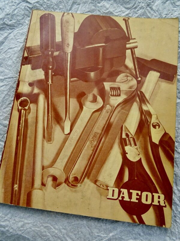 Outil DAFOR 1952 catalogue