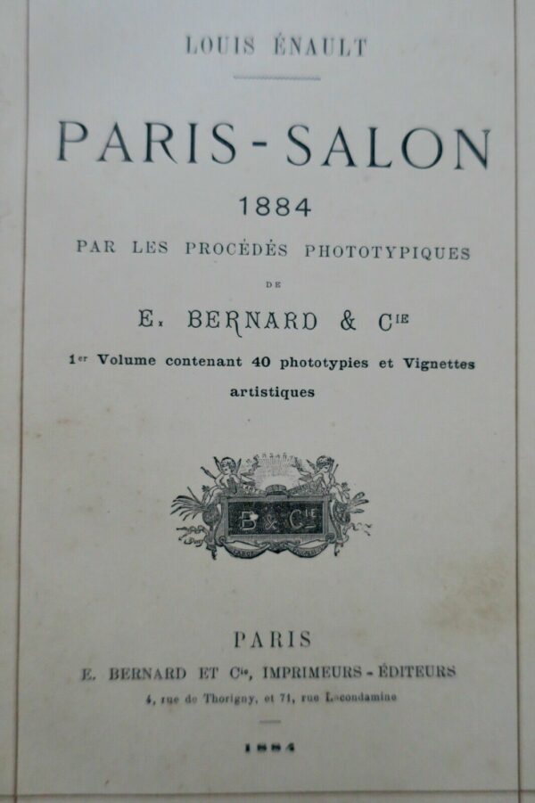 PARIS - SALON 1884 par les procédés phototypiques 1884 – Image 9