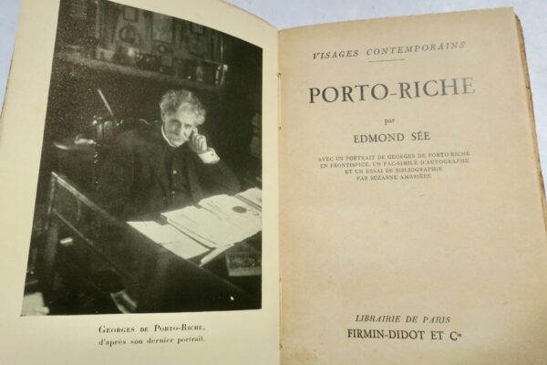 PORTO-RICHE visages contemporains + dédicace