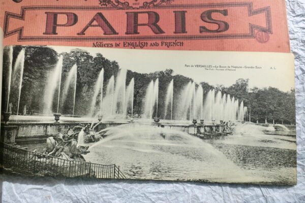 Paris, Versailles & les trianons 12 x 30 cm. 40 vues artistiques & panoramiques – Image 4