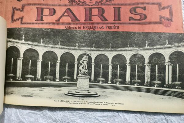 Paris, Versailles & les trianons 12 x 30 cm. 40 vues artistiques & panoramiques – Image 5