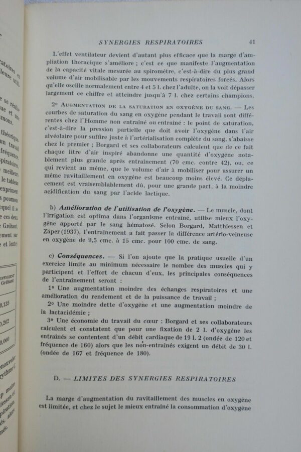 Physiologie du travail humain 1946 – Image 3