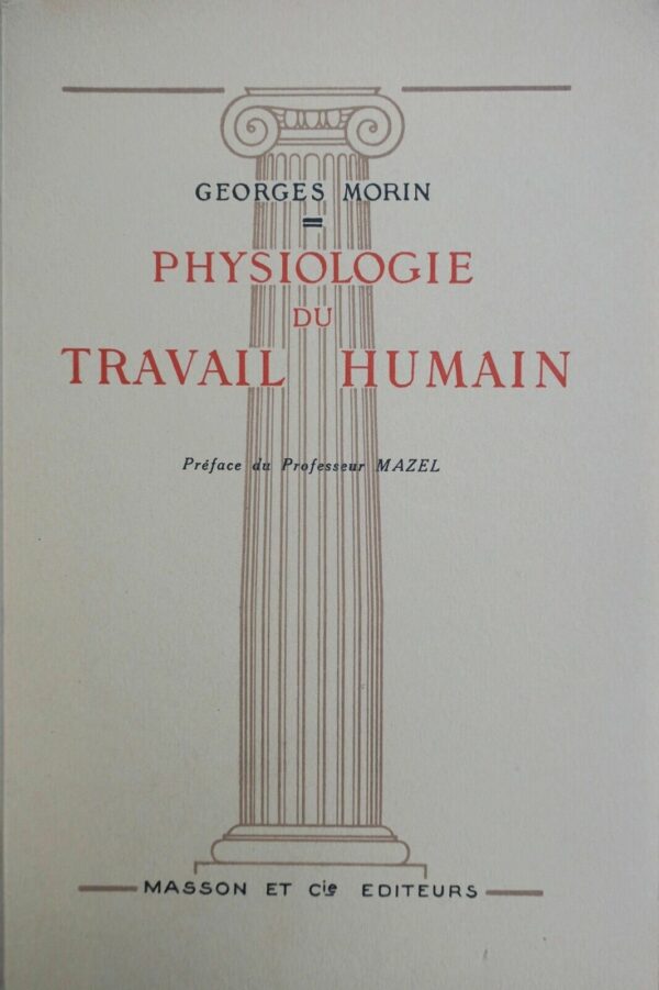 Physiologie du travail humain 1946