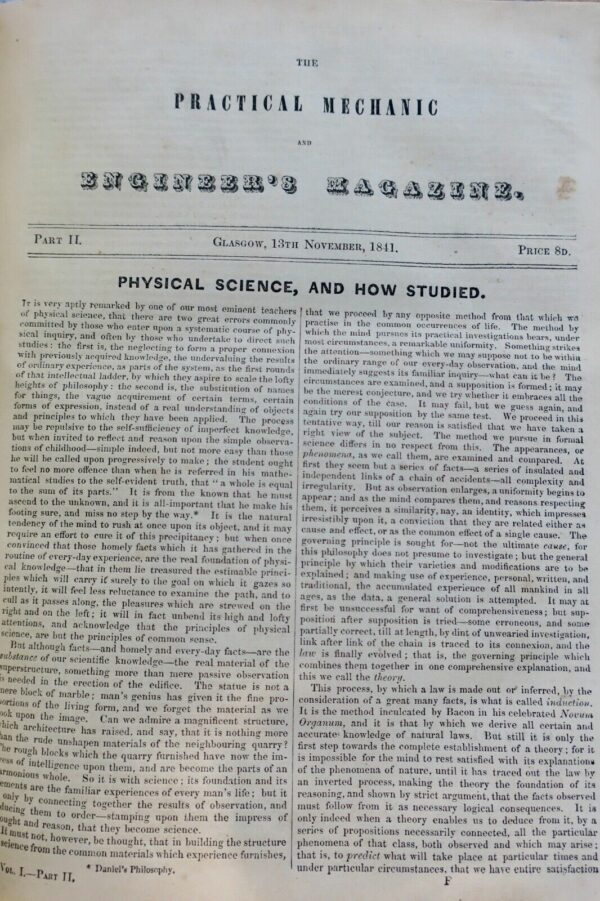 Practical Mechanic and Engineer's Magazine, Volume I 1842 – Image 12