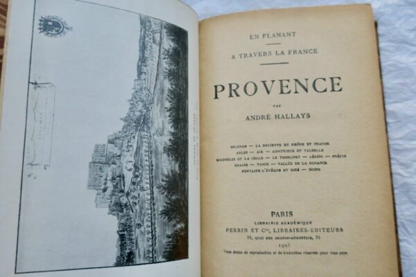 Provence En flanant à travers la France La Provence 1923 – Image 7