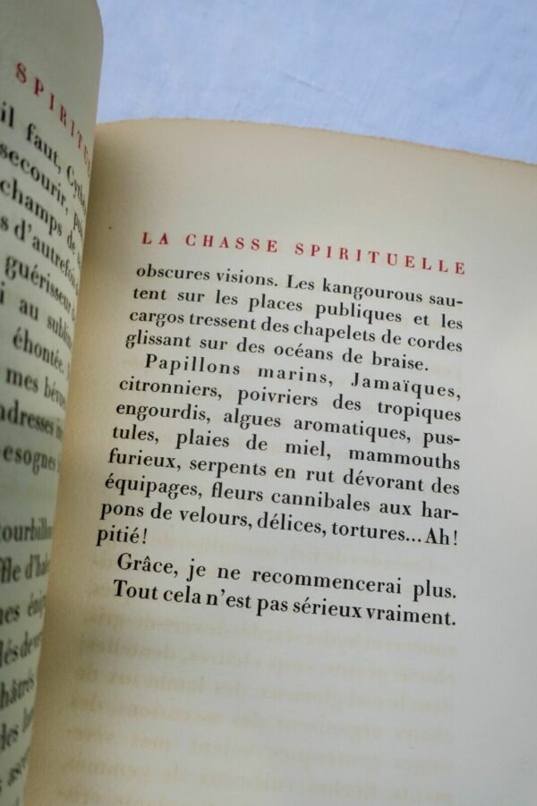 RIMBAUD (Arthur) La chasse spirituelle – Image 5