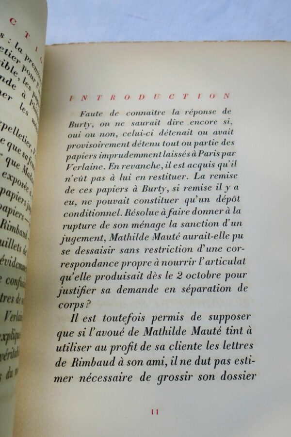 RIMBAUD (Arthur) La chasse spirituelle – Image 7