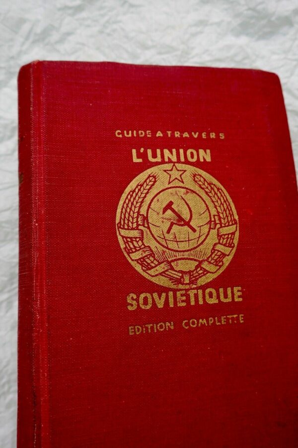 RUSSIE  GUIDE A TRAVERS L'UNION SOVIETIQUE 1928