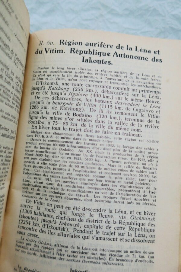 RUSSIE  GUIDE A TRAVERS L'UNION SOVIETIQUE 1928 – Image 10