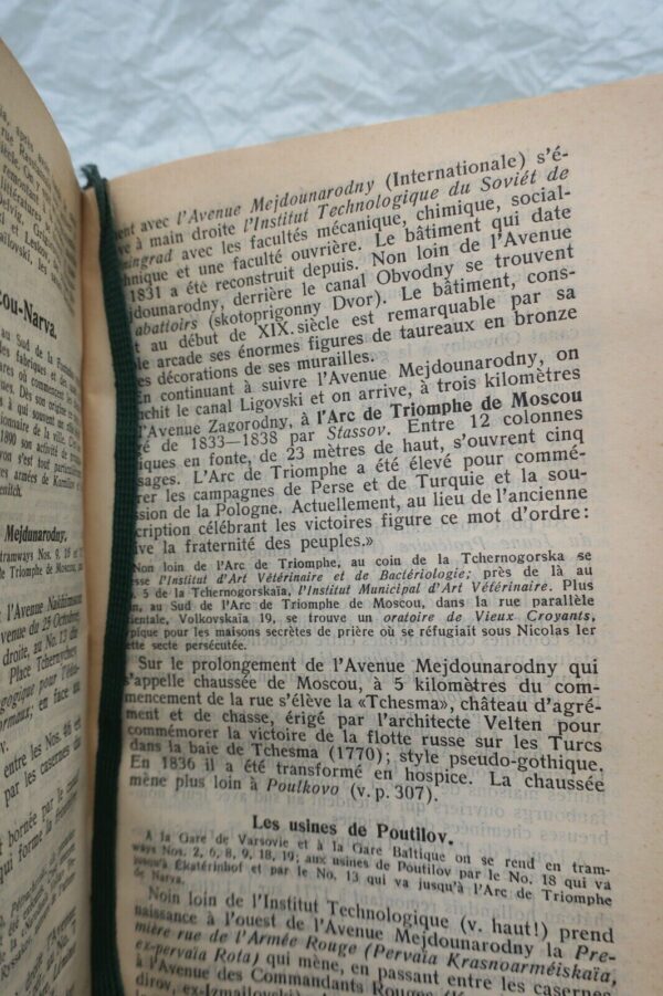 RUSSIE  GUIDE A TRAVERS L'UNION SOVIETIQUE 1928 – Image 7