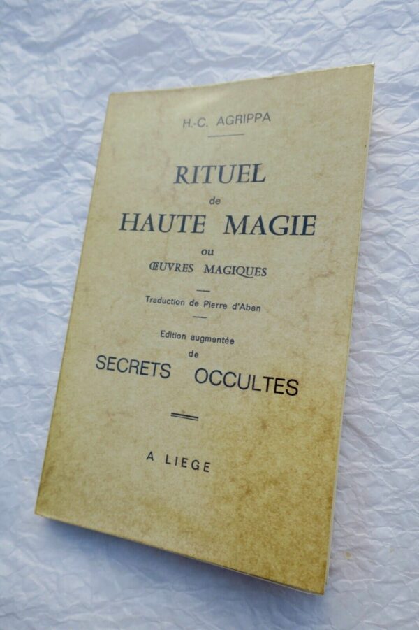 Rituel de haute magie ou Oeuvres magiques