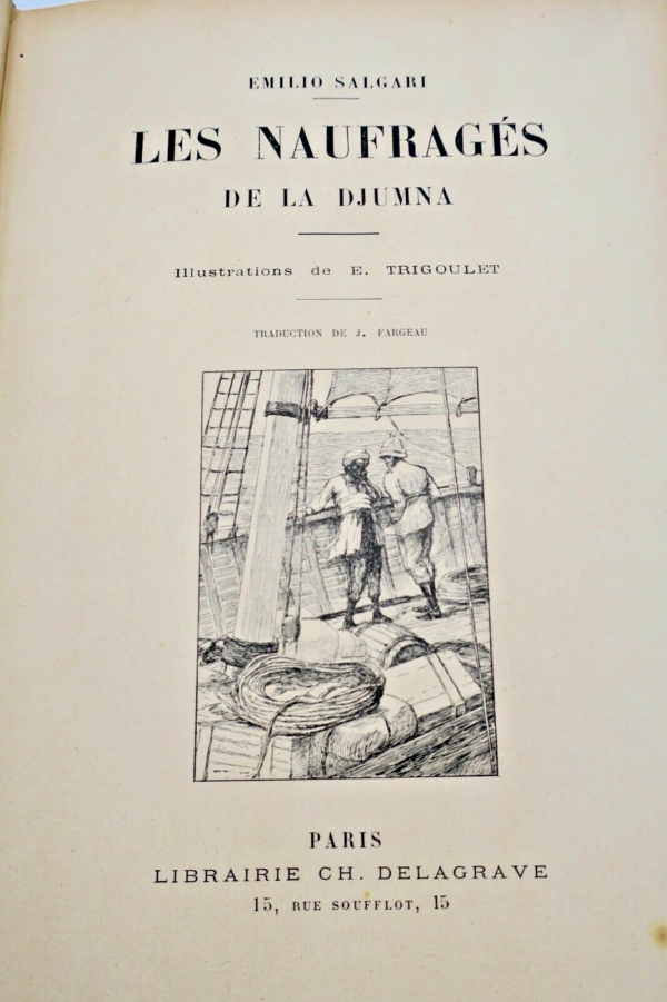 SALGARI LES NAUFRAGES DE LA DJUMNA – Image 6