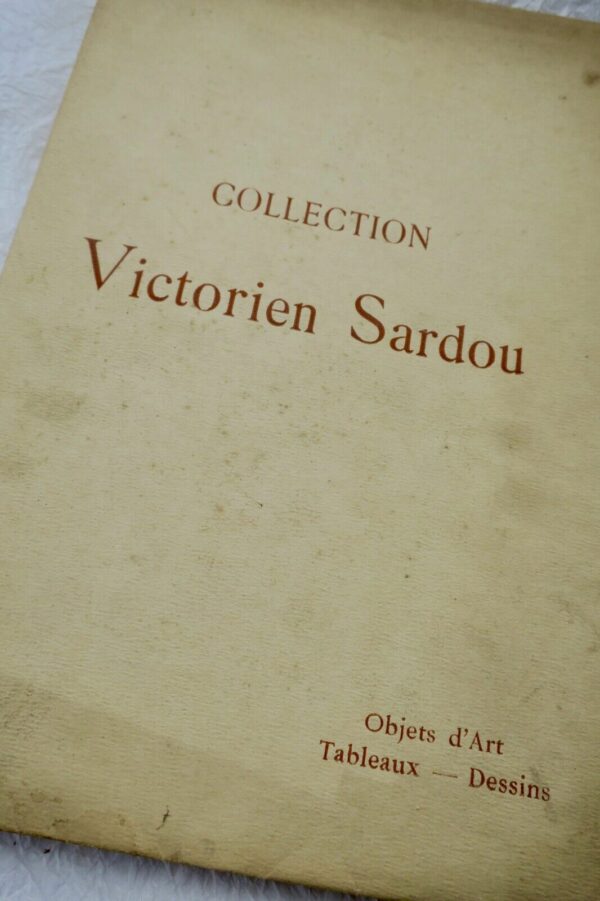 SARDOU Gaston Lenôtre et Georges Cain (préface) Collection Victorien Sardou 1909 – Image 4