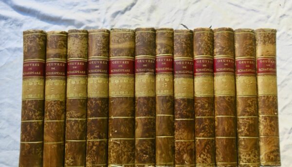 SHAKESPEARE Oeuvres traduites de l'anglais par Letourneur 1821