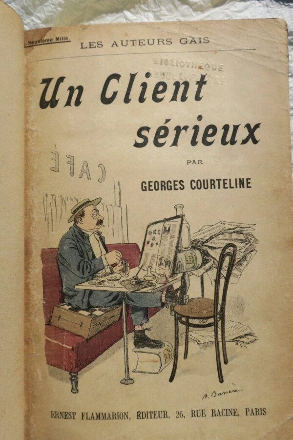 STEINLEN COURTELINE Georges : Un client sérieux (1897). – Image 5