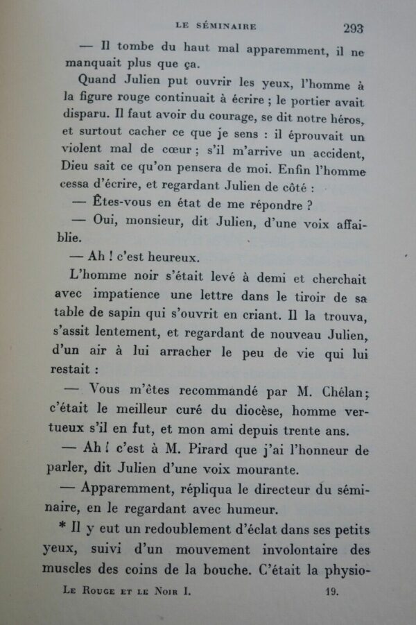 STENDHAL. LE ROUGE ET LE NOIR sur vélin – Image 5