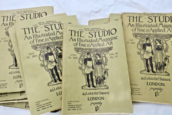 STUDIO The Studio: An Illustrated Magazine of Fine and Applied Art 1903 – Image 3