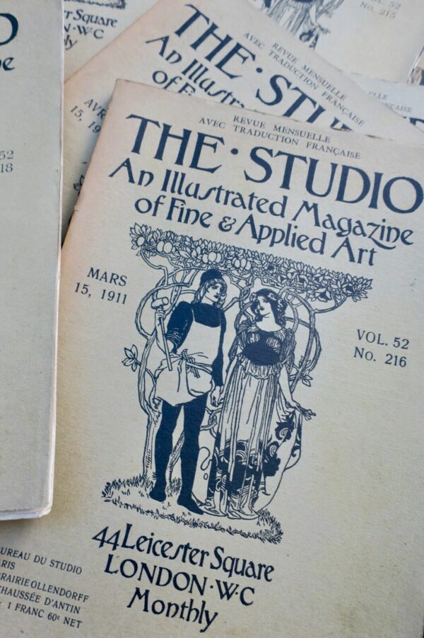 STUDIO art & Crafts The Studio Magazine of Fine and Applied Art 1911 – Image 3