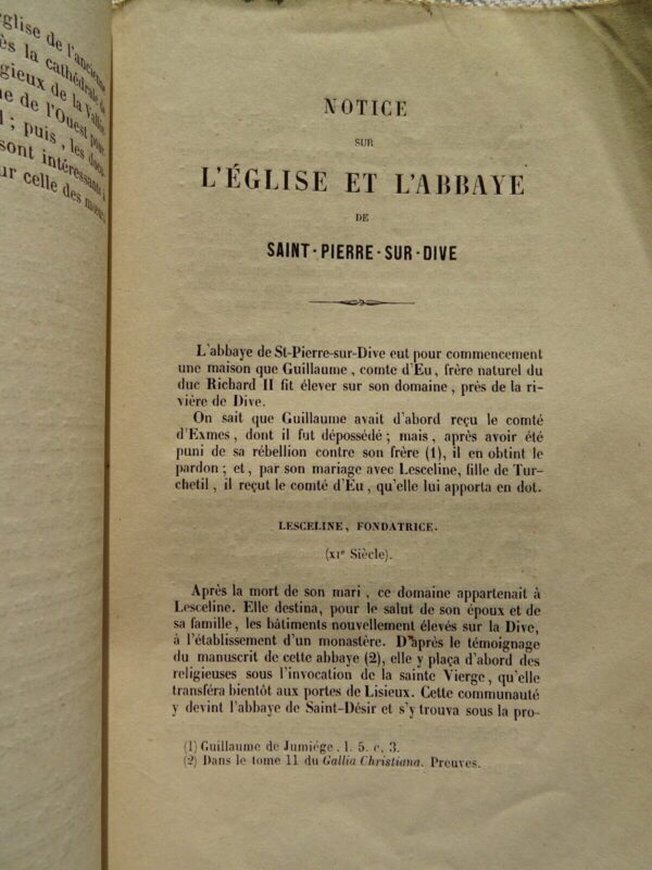 Saint-Pierre-sur-Dives l'église de l'abbaye (14) 1867 – Image 9