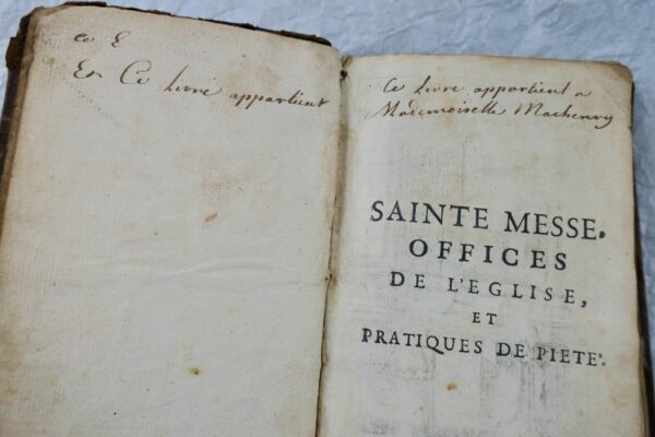 Sainte messe ou ordinaire de la messe. 1722 – Image 9