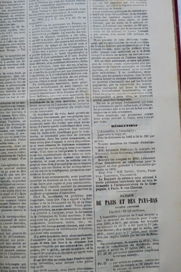 Satire Le Tintamarre hebdomadaire satirique français 1883 – Image 7