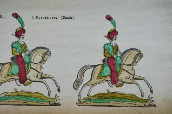 TURQUIE Cavalerie Turque 33 x 42,5 cm – Image 4