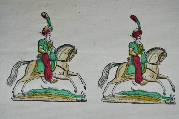 TURQUIE Cavalerie Turque 33 x 42,5 cm – Image 6