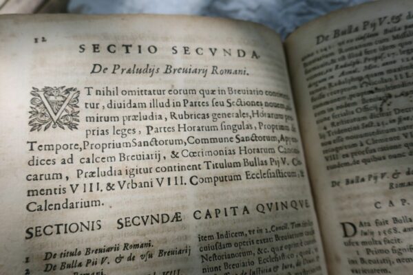 Thesaurus Sacrorum Rituum, sev Commentaria in rubricas 1672 – Image 7