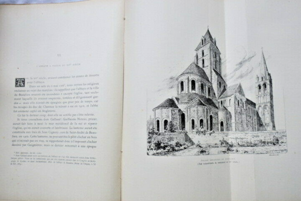 Touraine L'abbaye de Beaulieu-lès-Loches 1914 – Image 8