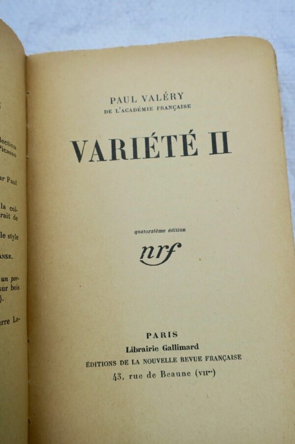 VALERY (Paul) Variété II EO – Image 4