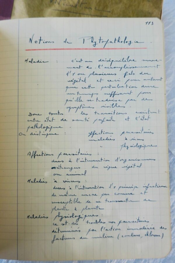 VIN Viticulture cours de l'école supérieure d'agriculture et de viticulture 1947 – Image 18