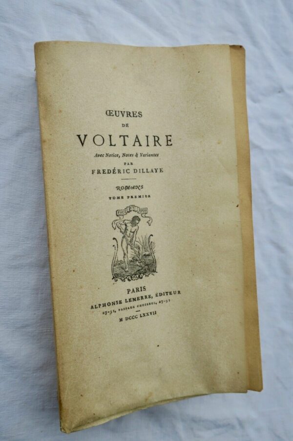 VOLTAIRE Avec Notice, Notes & Variantes 1877 sur Whatman – Image 3