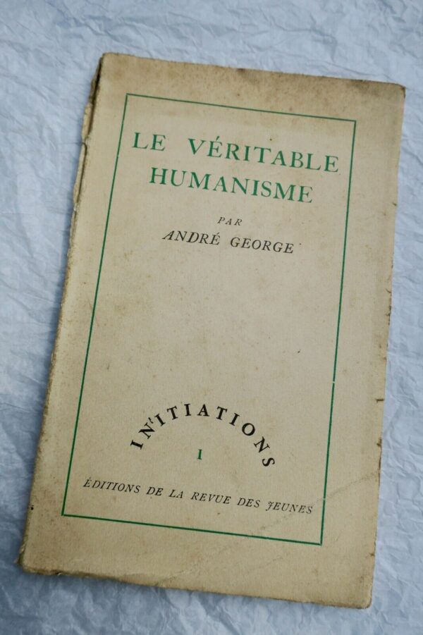 Véritable humanisme. Propos + dédicace – Image 3