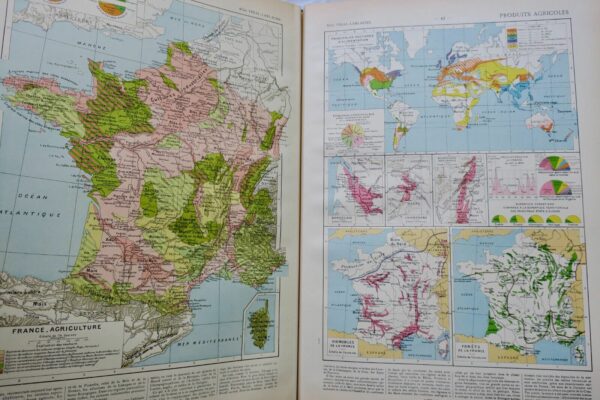 Vidal-Lablache ATLAS Histoire et géographie 1933 – Image 11