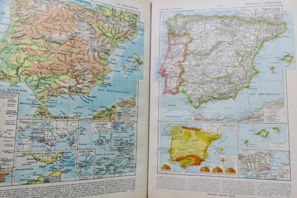 Vidal-Lablache ATLAS Histoire et géographie 1933 – Image 10