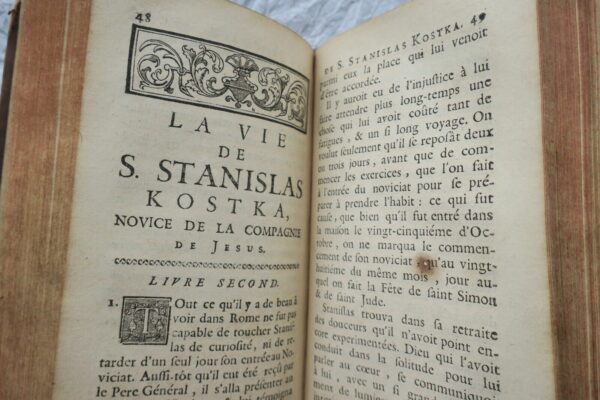 Vie de saint Louis de Gonzague de la compagnie de Jésus 1727 – Image 7