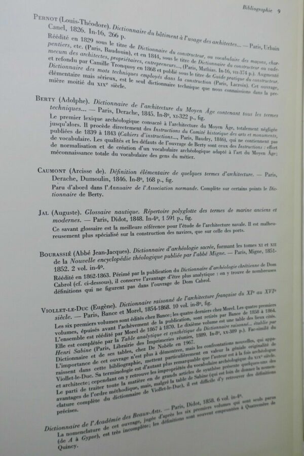 Vocabulaire de l'architecture. Principes d'analyse scientifique 2/2 1972 – Image 4