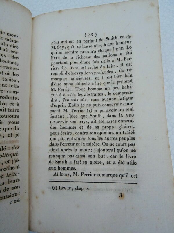 economie Du Bois Aymé  Examen de quelques questions d'économie 1824 – Image 5